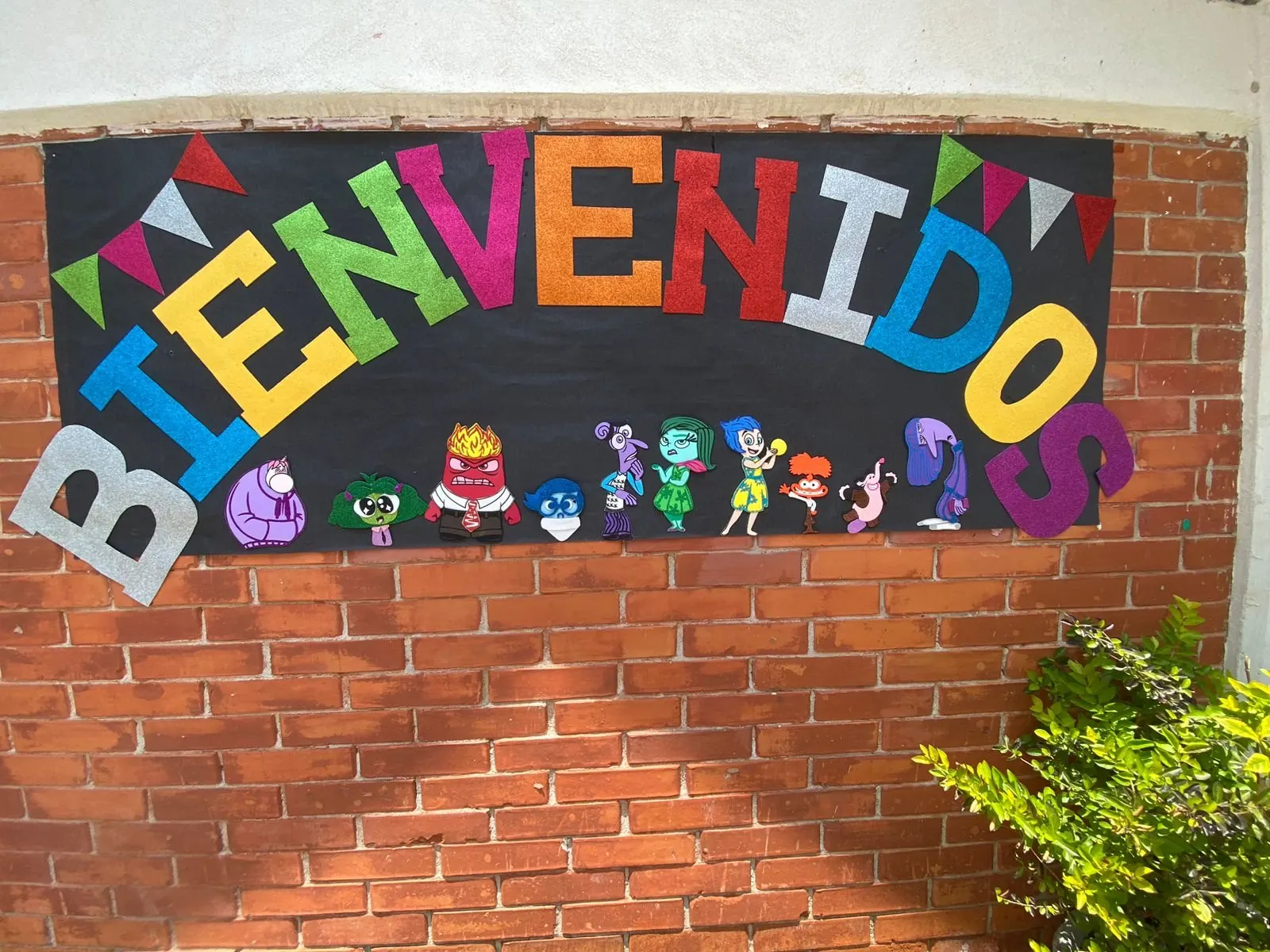 Decoración de bienvenida